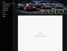 Tablet Screenshot of kaslo.nl